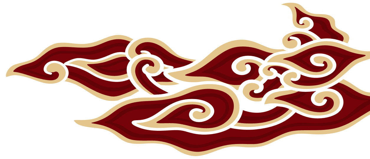Right batik ornament